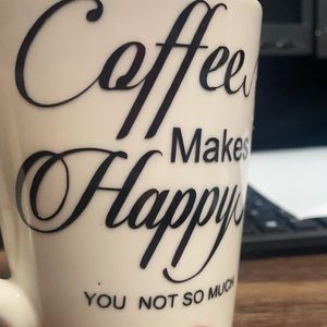 Custom made coffee cup